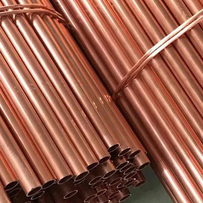 99.99% Pure Copper Round Pipe High Tensile Strength
