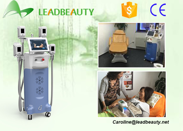 Hot in USA!Fat freeze 4 heads cryolipolysis cavitation rf weight reducing machine