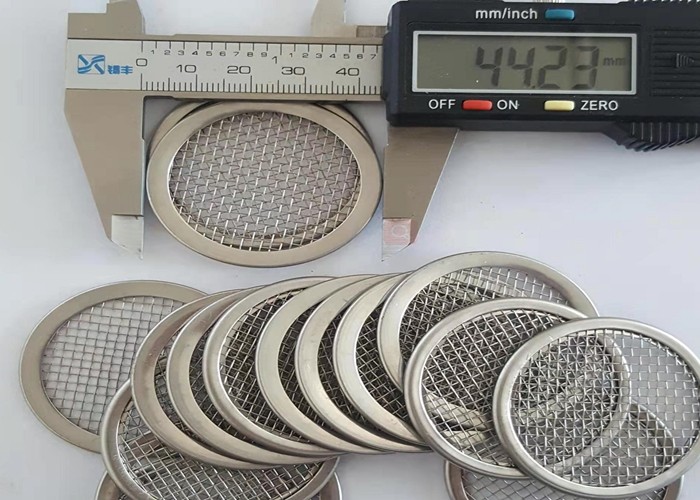 Customized Diameter 0.02mm Stainless Steel Mesh Discs For Lubrication Oil Filter