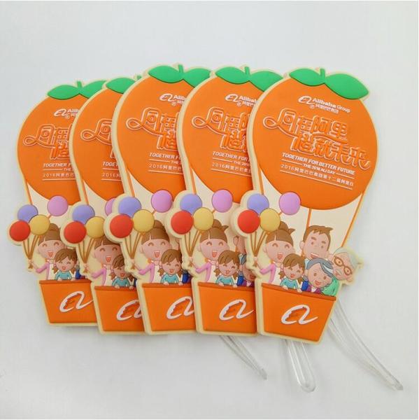 Customized High Quality Alibaba Group Soft PVC Luggage Tag / Name Tags For 2016