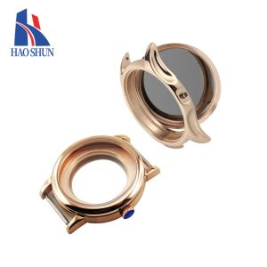 Custom-Made OEM Stainless Steel 316 Watch Case Plating Finishing CNC Precision