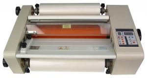 China Hot Roll Lamination Machine / Hot Roller Laminator for Cold Hot Laminating Film on sale