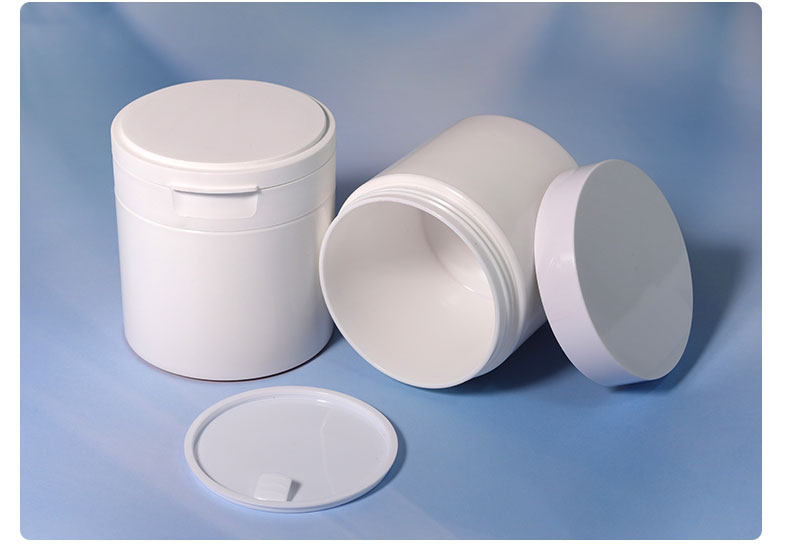 80g/100g/200g PP Material Flip Top Cap Jar for Cosmetic Cream and Sunscreen Cream Packaging
