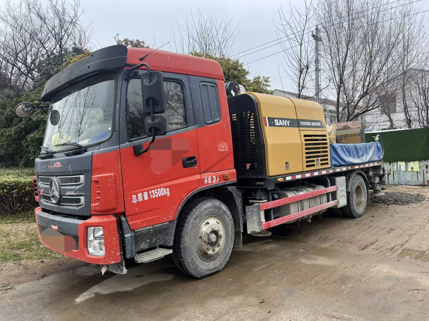 2021 Sany Heavy Industry (10023) Truck-mounted pump truck