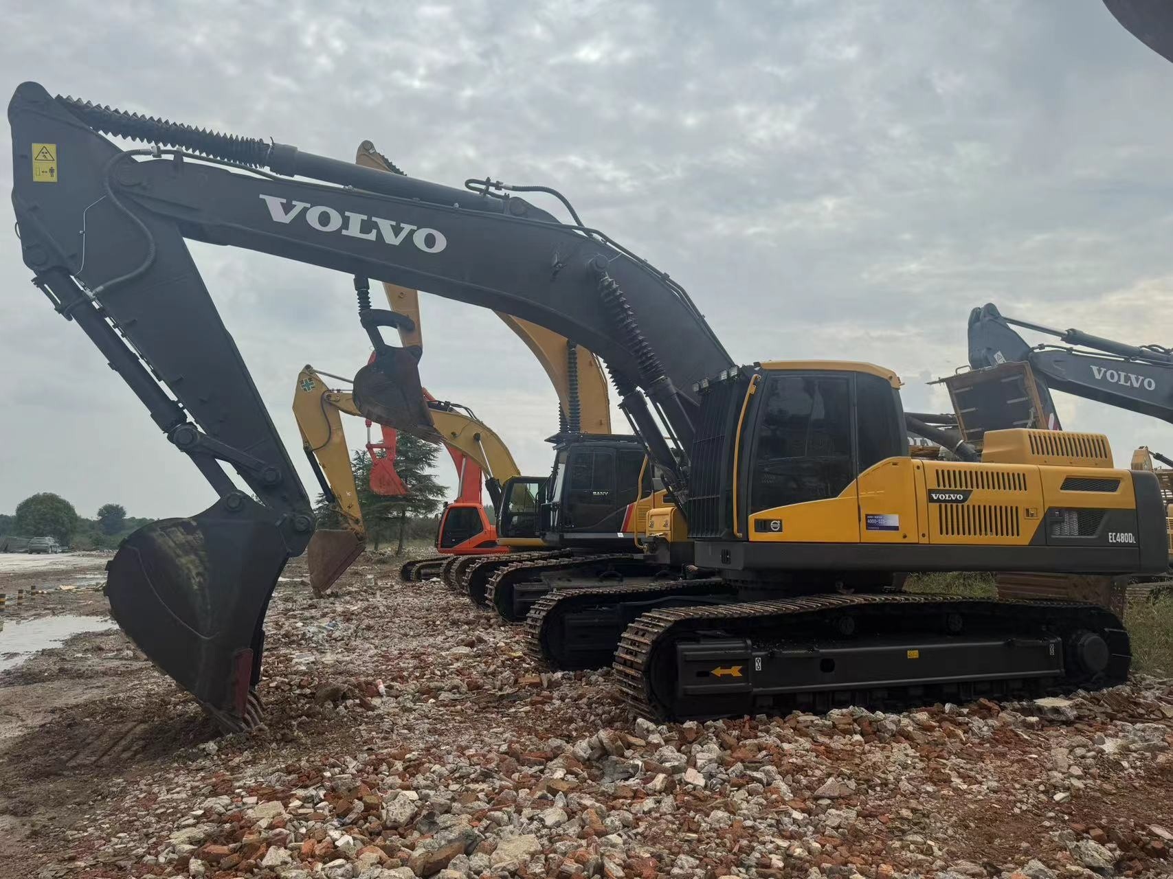 Excavator Vollvo Original 29Tons EC290 Rotary Engine Vollvo Low Working Hours