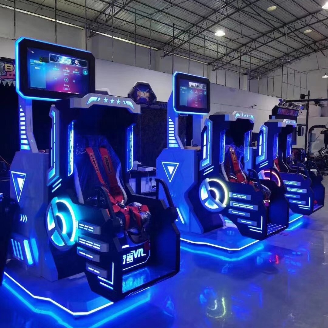 Dreamland brand 9d vr flight simulator arcade game machine 360 degree vr chair for sale