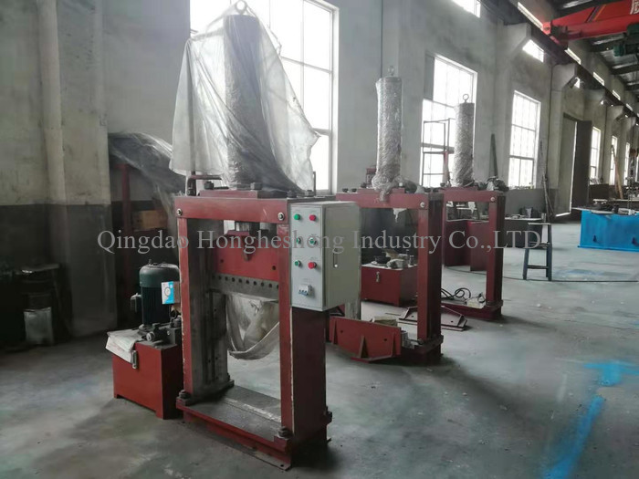 8T Guillotine Rubber Bale Cutter