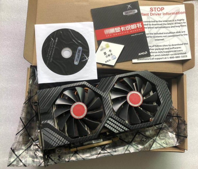 RX 580 8GB 2304 SP Miner Graphics Card 2000MHz Memory Frequency