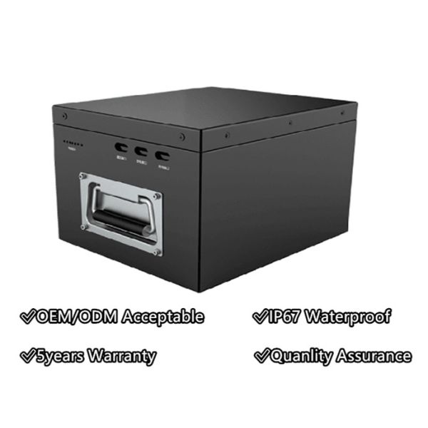 51.2v 42ah LiFePo4 AGV Batteries for Long Haul and Heavy Cargo Applications