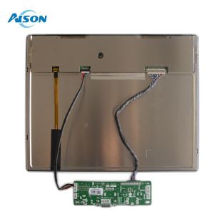 12.1 Inch LVDS TFT Display 1024x768 Resolution 650cd/M2 Industrial TFT Display