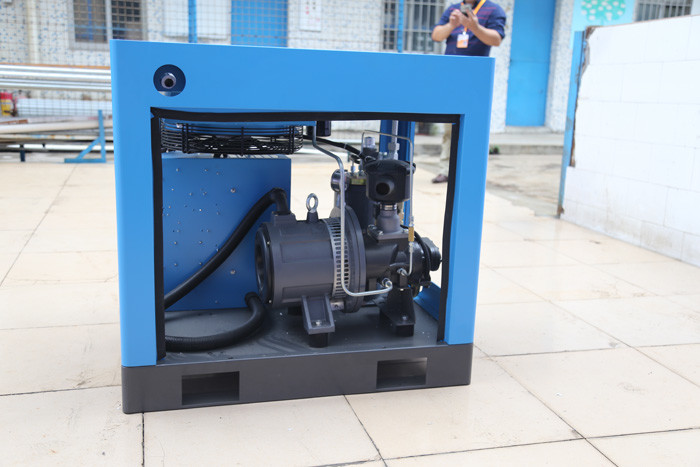 Rotary 15HP Screw Type Air Compressor Energy Saving Direct Driven