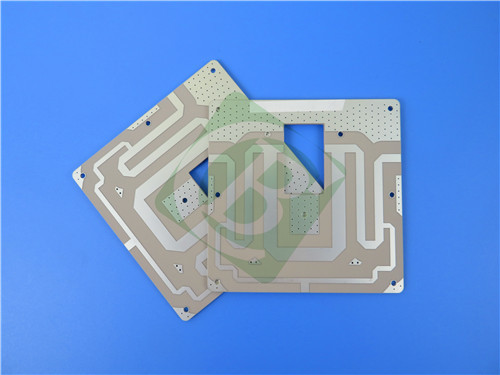  2-Layer RF-35 PCB Solution Immersion Silver White Legend Manufactures