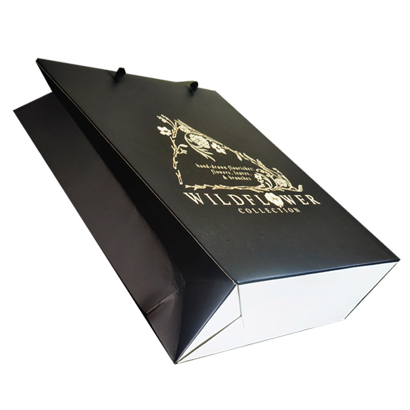 Wholesale Custom Environmentally Recyclable Printed Shopping Gift Bags With Handles
