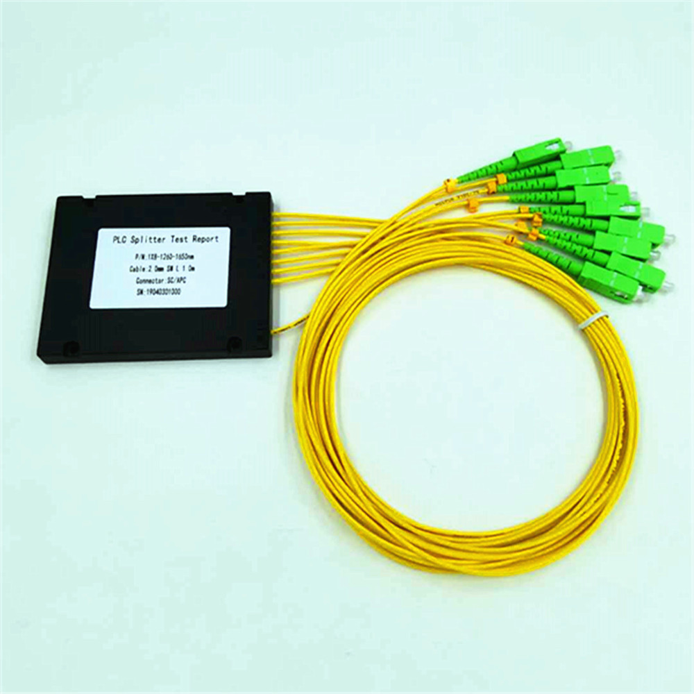 Fiber optical communication connector Insert type fiber optic splitter cassette PLC splitter 1x12 1x4