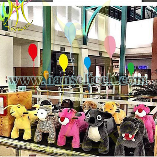 Hansel fun animal kiddie rides and animal walking toy horses for sale