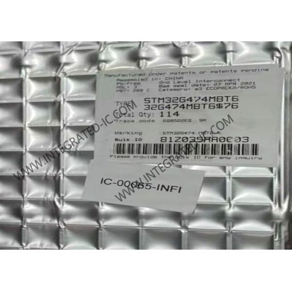 Quality 170MHz Microcontroller MCU STM32G474MBT6 Embedded Microcontrollers LQFP80 IC Chip for sale