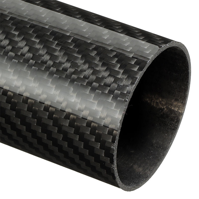 3K Twill Paddle Shaft Matte Finish Carbon Fibre Tube
