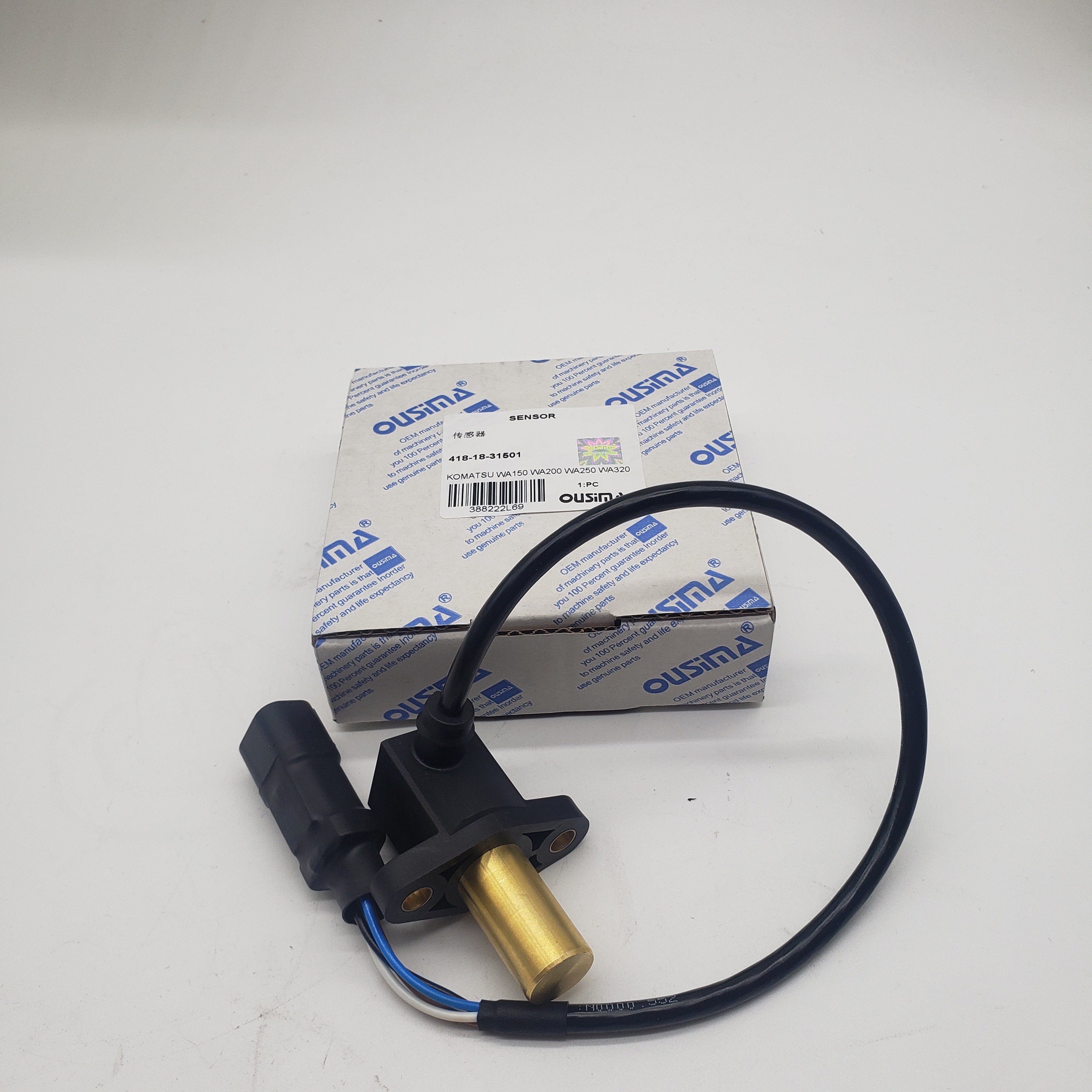 Sensor 418-18-31501 for Komatsu WA150 WA200 WA250 WA320