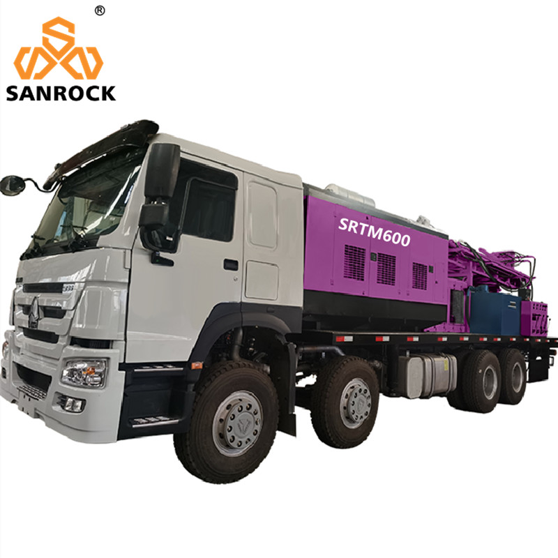 Truck Mounted Water Well Drilling Rig Rotary Borehole Water Drilling Machine