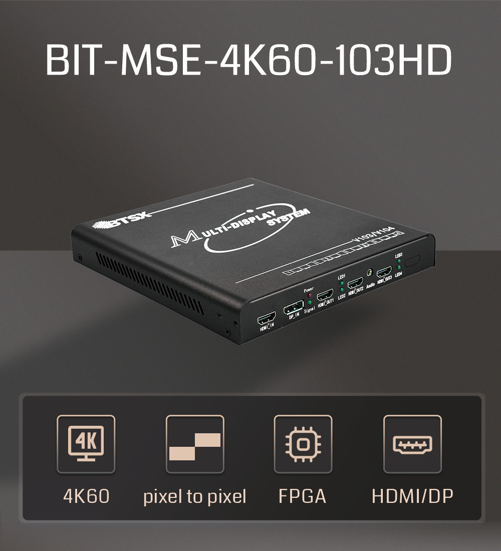 Bitvisus UHD 4K60 Point to Point Multi-display Controllers Video Wall Controller