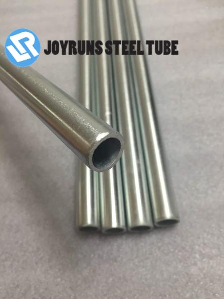 EN10139 DC04 8*0.7MM Thin Wall Metal Tubing Zinc Coated Brushed Steel Tube Coil