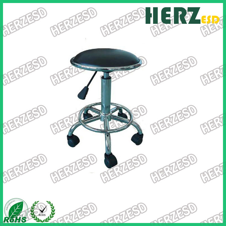 Industrial Usage Antistatic Cleanroom ESD PU Leather Working Stool