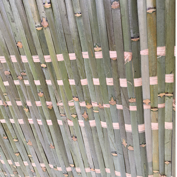 Eco Friendly Finished 2.1x3.1m Sukkah Bamboo Mat