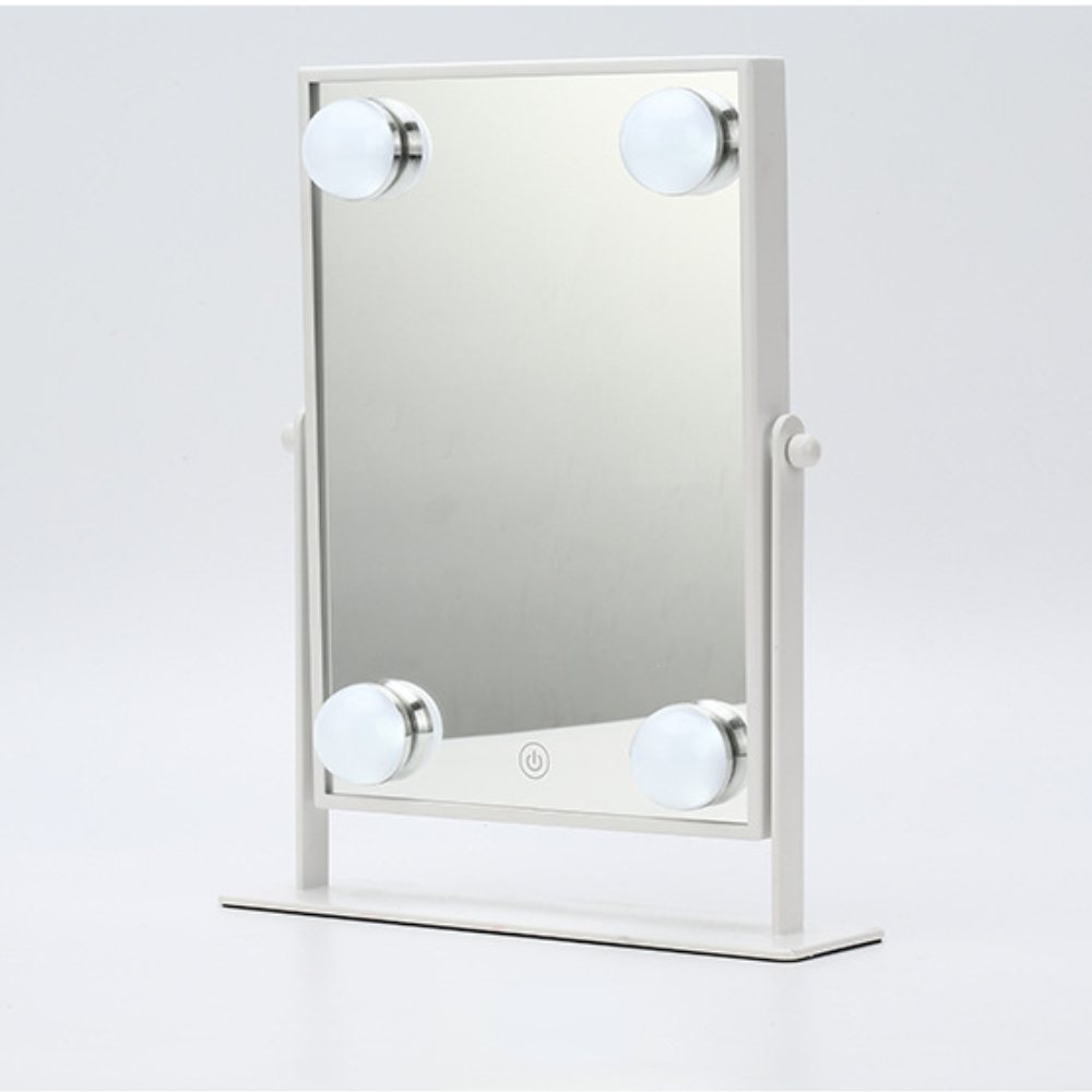 Everyday Fashion Design Style Lady Dressing Cute Portable Makeup with LED Light Mirror