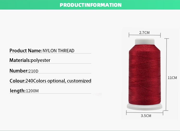 Polyester 50/3 Cotton 250 Yard Sewing Yarn Making Machine Thread 3Cord White 1000M Cone