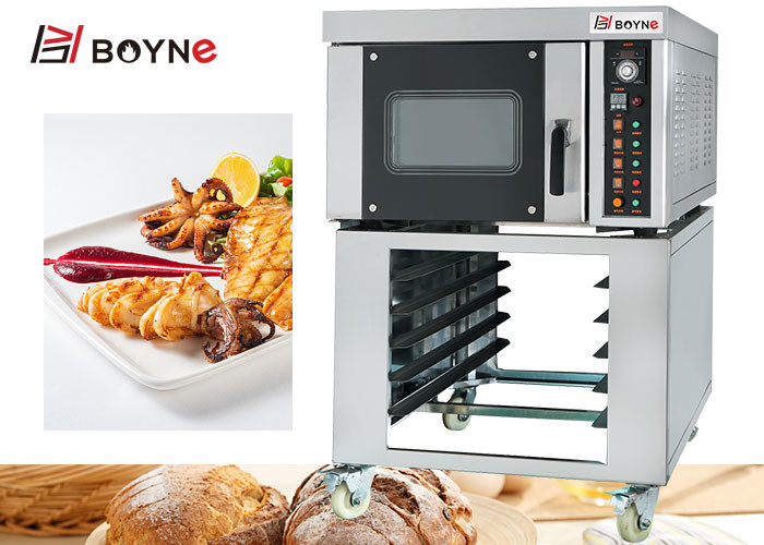 Energy Saving Convection Oven Three Trays 220v Stainless Steel
