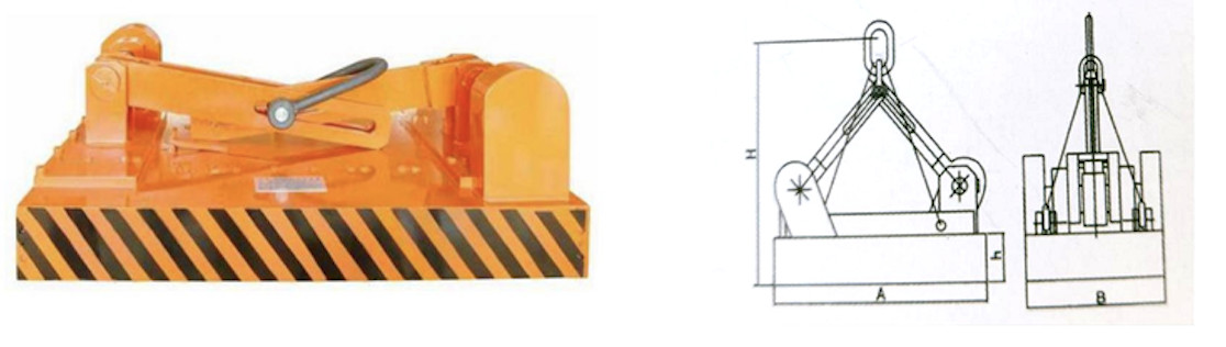 3000kg Permanent Automatic Magnetic Lifter ISO9001