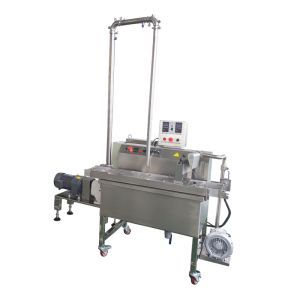  Space-Saving Automatic Chocolate Enrober with Melting Tank | Continuous Supply Manufactures