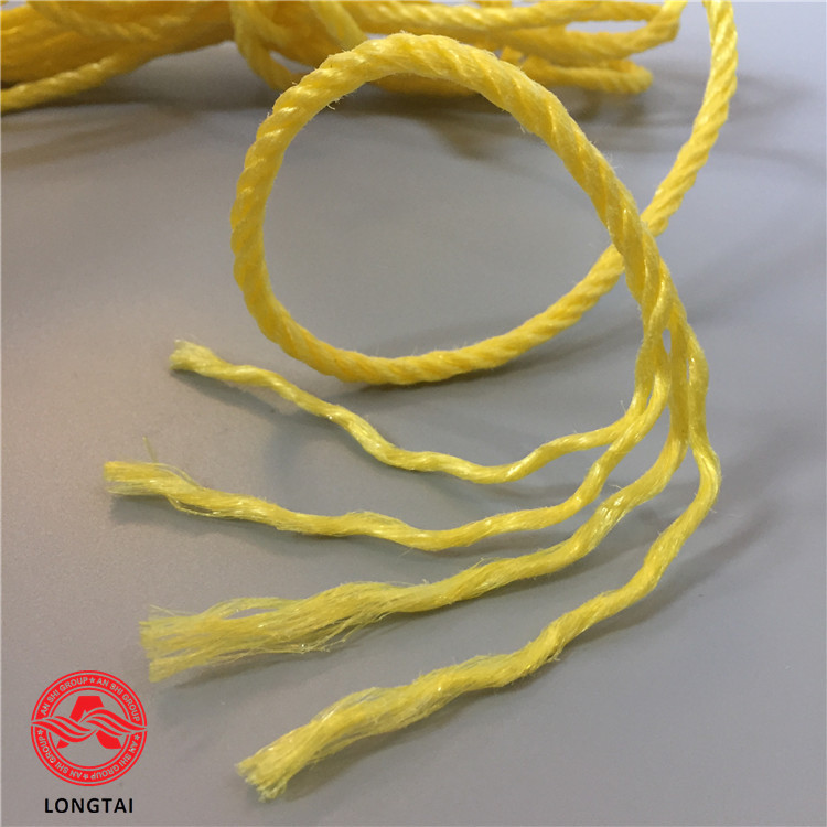 High Breaking Strength 3 Ply Twisted Banana Twine , Fibrillated PP Packing Twine