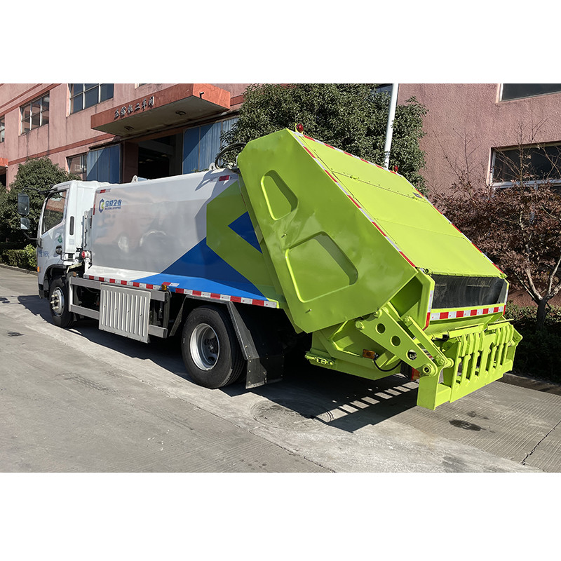 Pure Electric Convenient Operation of Compactor Garbage Truck
