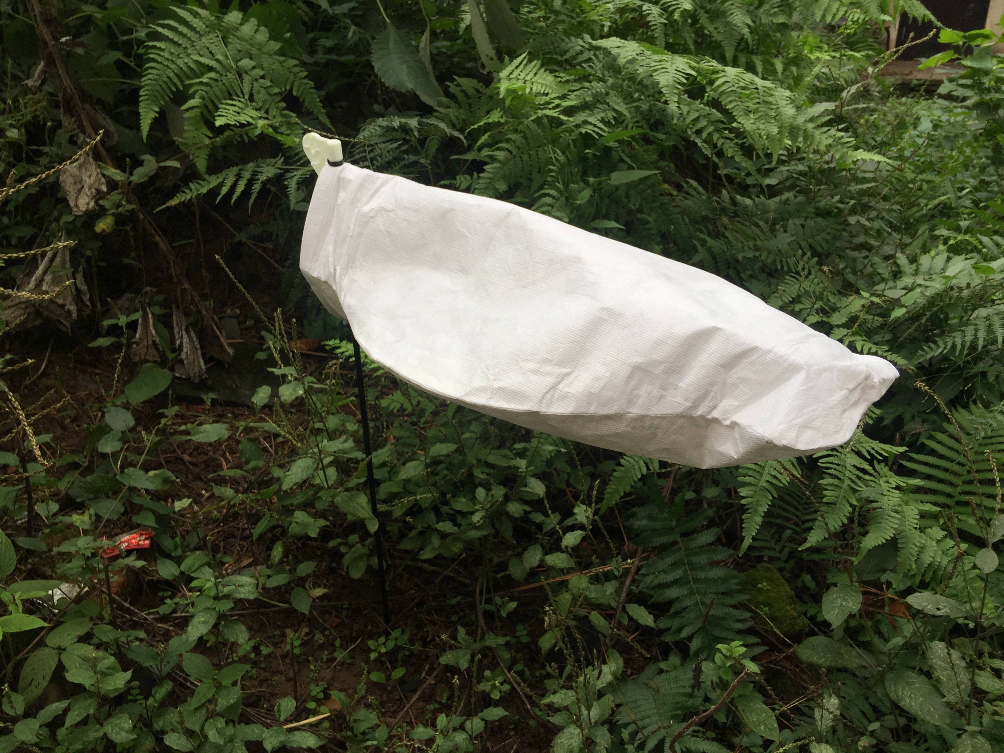 White Hunting Goose Decoys Snow Goose Windsock Tyvek bag decoy for hunting