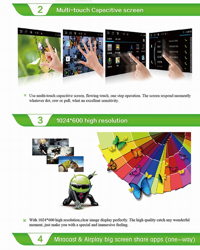 Ouchuangbo S160 car DVD GPS radio S160 Citroen C4 with 4 core 3G WIFI 1024*600 android 4.4