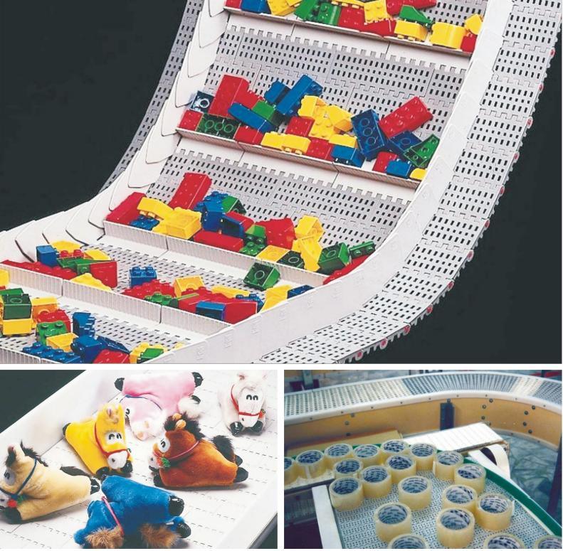 White Plastic Wire Mesh Plastic Modular Belt