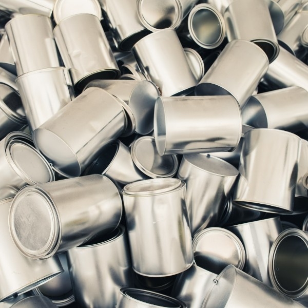 ISO9001 Industrial Paint Tins 250ml Painting Metal Tins With Brush