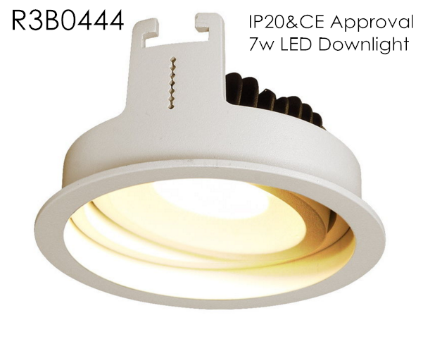 High Lumen 7W Cutout 85mm Warm White Recessed Dimmable 240V Led Downlights