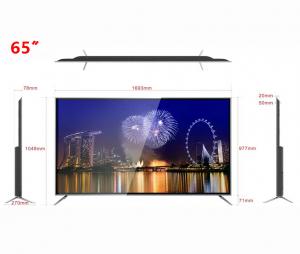  400 Nits Liquid Crystal Display TV 65 Inch Lcd Smart Tv Android 8.0 Manufactures