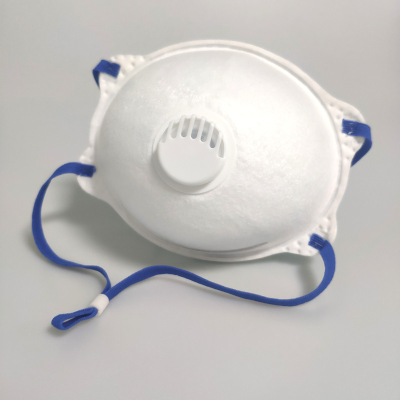 Protective FFP3 Face Mask With Breathing Valve Headbands