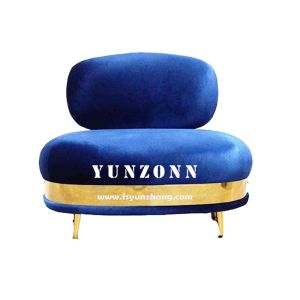 High Standard Modern Design Sofa Set with Stainless Steel Frame and Velvet