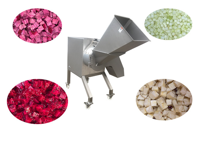 3000kg/h Fruit Processing Equipment Bananas Cutting Pineapple Dicing Machine