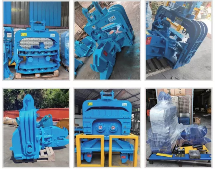 20T Excavator Hydraulic Pile Hammer Impact Vibro Hammer