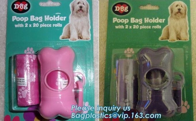 Compostable Logo Printed Colorful Pet Dog Waste Poop Plastic Garbage Bag 100% Biodegradable, bagplastics, bagease, pac