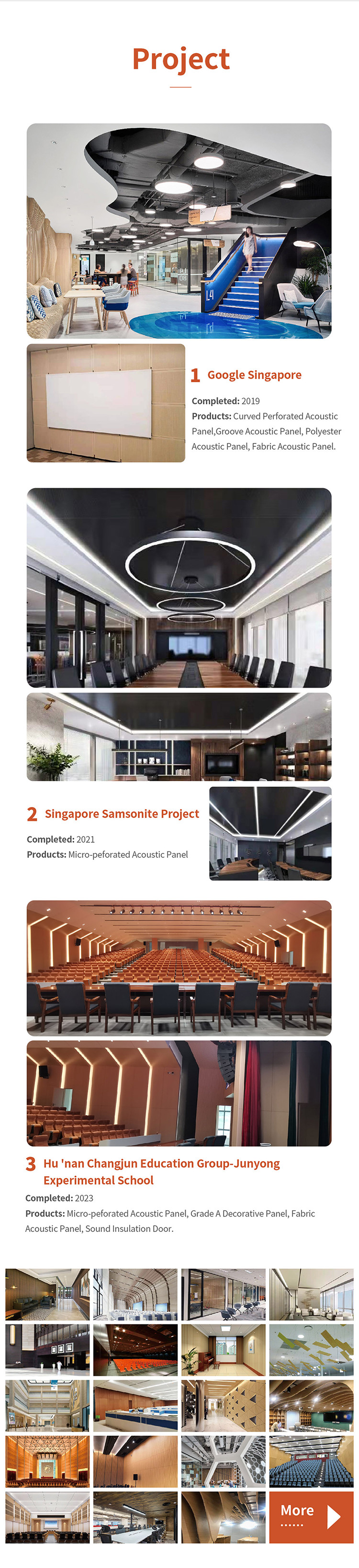 Decorative Natural Veneer Perforated Acoustic Wood Panels with E1 Grade Rating