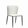 Buy cheap Ergonomic Metal Frame Dining Room Chairs Durable Foam Padded Seat from wholesalers