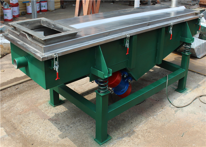 Coal Industry Durability Linear Vibrating Screen Machine 50 KG~100 T/H