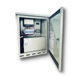 Integrated Solar Power Generation and Storage System High Efficiency Large