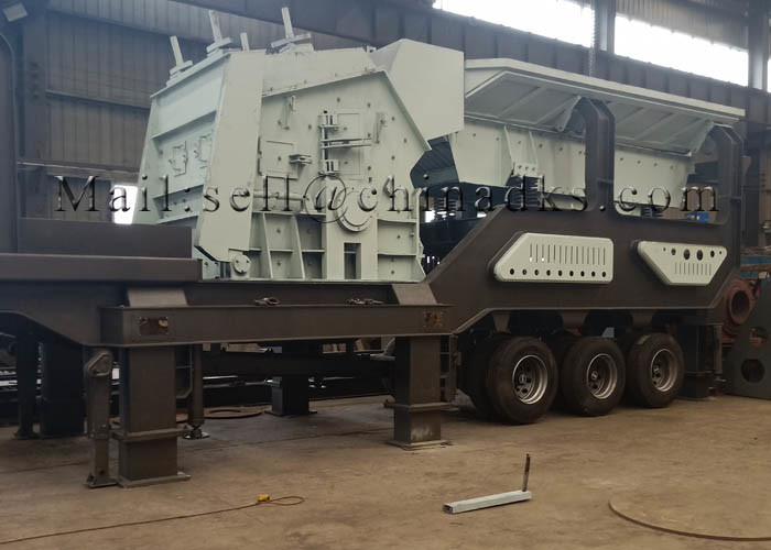 Construction Waste 14.5m 250TPH 600MM Stone Aggregate Impact Crusher